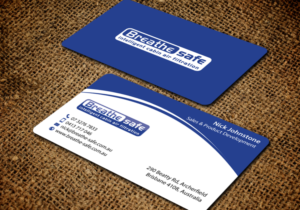 Design de Carte de Visite par chandrayaan.creative pour Breathesafe Pty Ltd | Design : #9236119