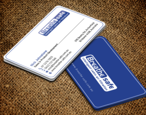 Design de Carte de Visite par chandrayaan.creative pour Breathesafe Pty Ltd | Design : #9236123