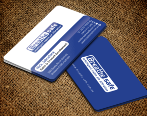 Visitenkarten-Design von chandrayaan.creative für Breathesafe Pty Ltd | Design: #9236126