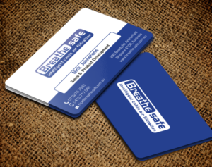 Design de Carte de Visite par chandrayaan.creative pour Breathesafe Pty Ltd | Design : #9236127