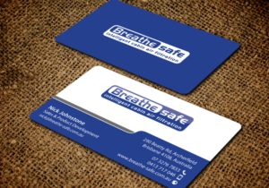 Design de Carte de Visite par chandrayaan.creative pour Breathesafe Pty Ltd | Design : #9236129
