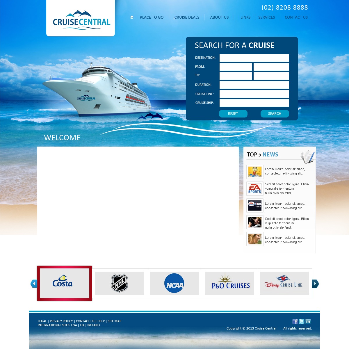 Graphic Design by uk for TRAVEL CENTRAL | Design #2043447