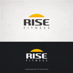 Logo Design by madeli for Rise Fitness | Design: #2057803