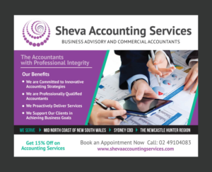 Design de Carte Postale par rkailas pour Sheva Accounting Services | Design : #9248988