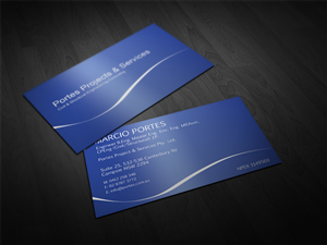 Business Card Design by Cyanide Design for Portes Project and Services | Design: #2044920