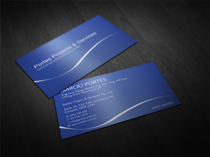 Business Card Design by Cyanide Design for Portes Project and Services | Design: #2048026