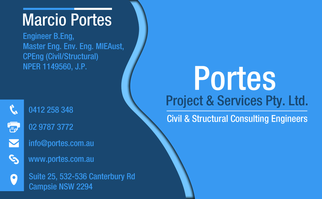 Business Card Design by Chinmayees for Portes Project and Services | Design #2047680