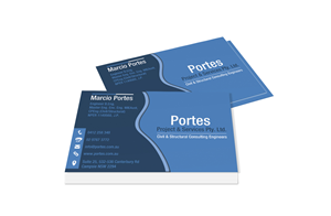 Business Card Design by Chinmayees for Portes Project and Services | Design: #2047725