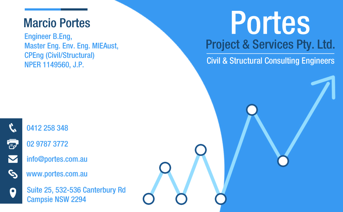 Business Card Design by Chinmayees for Portes Project and Services | Design #2052129