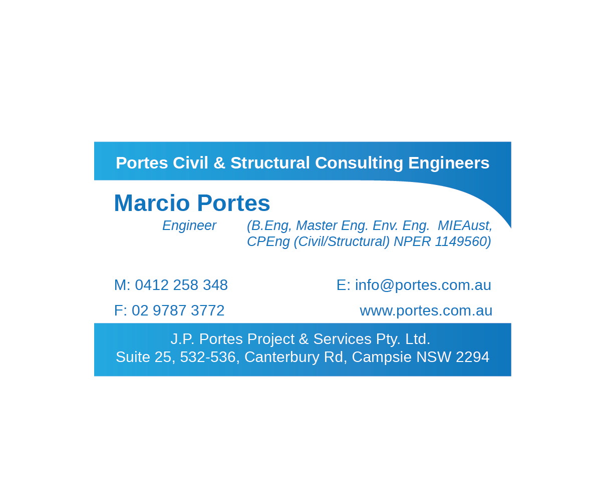 Business Card Design by sd21 for Portes Project and Services | Design #2040846