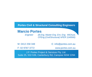 Business Card Design by sd21 for Portes Project and Services | Design: #2040846