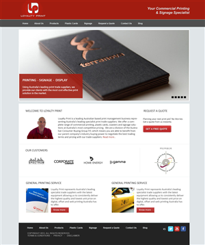 Wordpress Design by pb for this project | Design: #2046673