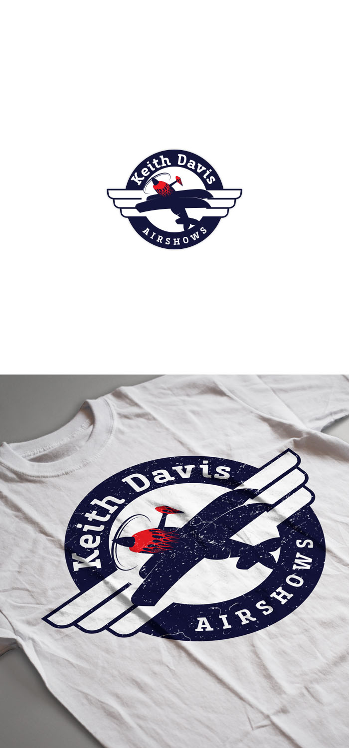 Logo Design by senja for Keith Davis Airshows | Design #10217644