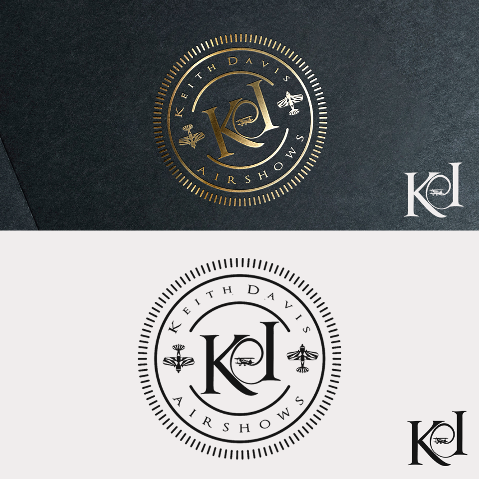 Logo Design by Fouad for Keith Davis Airshows | Design #10251480