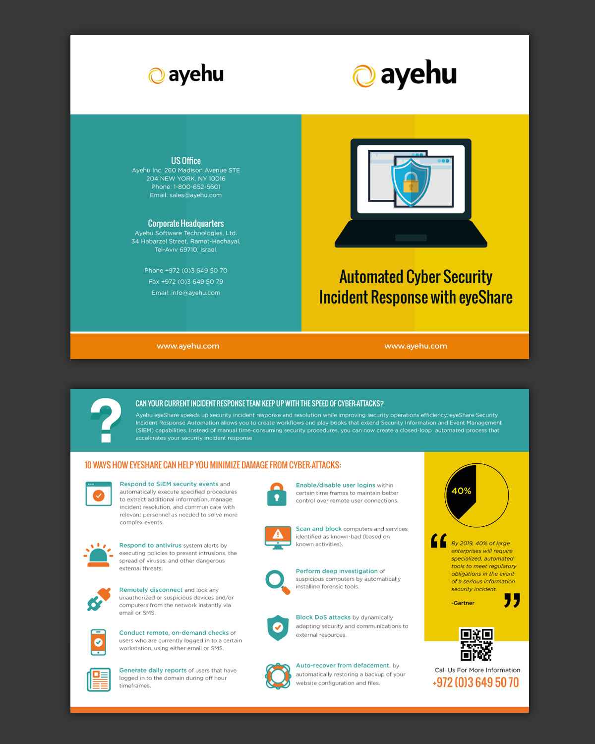 Flyer Design by pivotaldesign.biz for Ayehu | Design #9275099