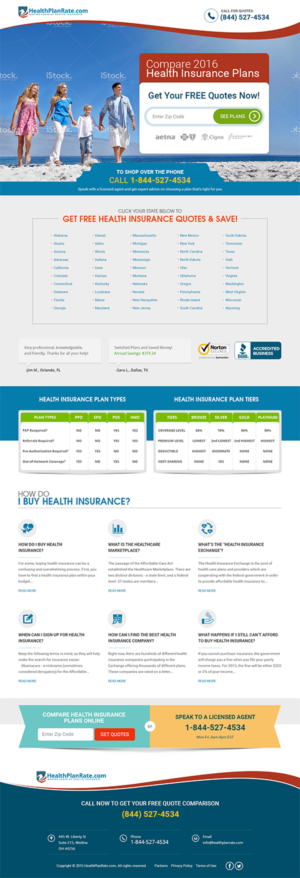 Landing Page Design by RupalTechno