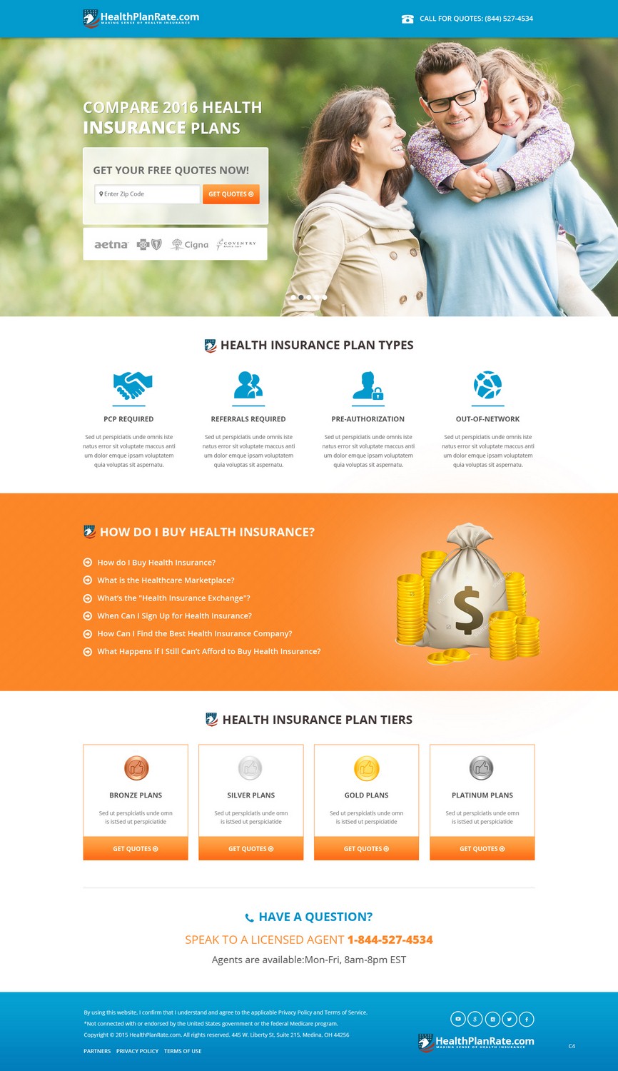 Landing Page Design by pb for Excel Impact | Design #9233181
