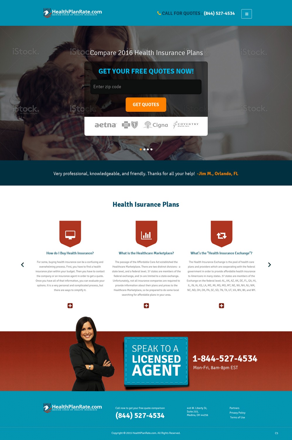 Landing Page Design by pb for Excel Impact | Design #9233192