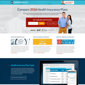 Landing Page Design by Kingdom Vision