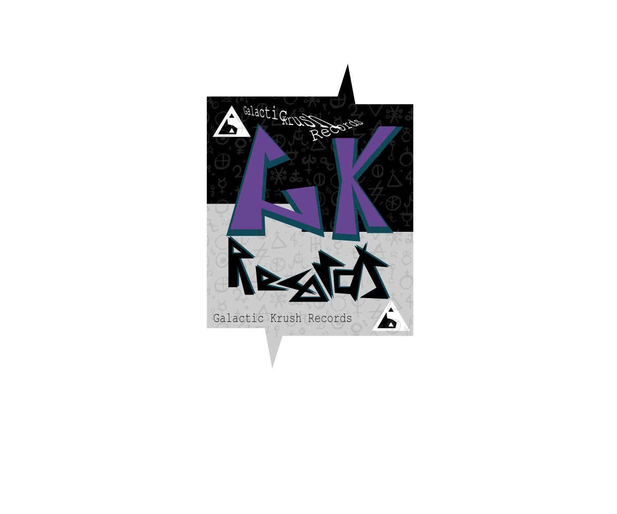 Logo Design by NEX for Galactic Krush Records | Design #9224604