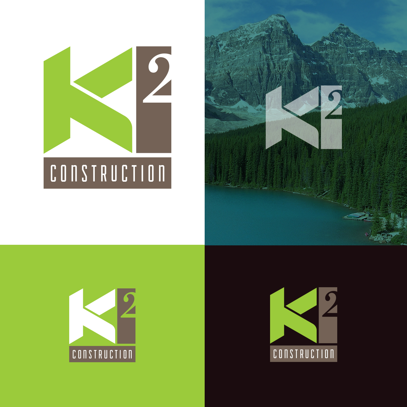 Logo Design by Thomas DeHart for K-Squared Construction Ltd. | Design #9253256