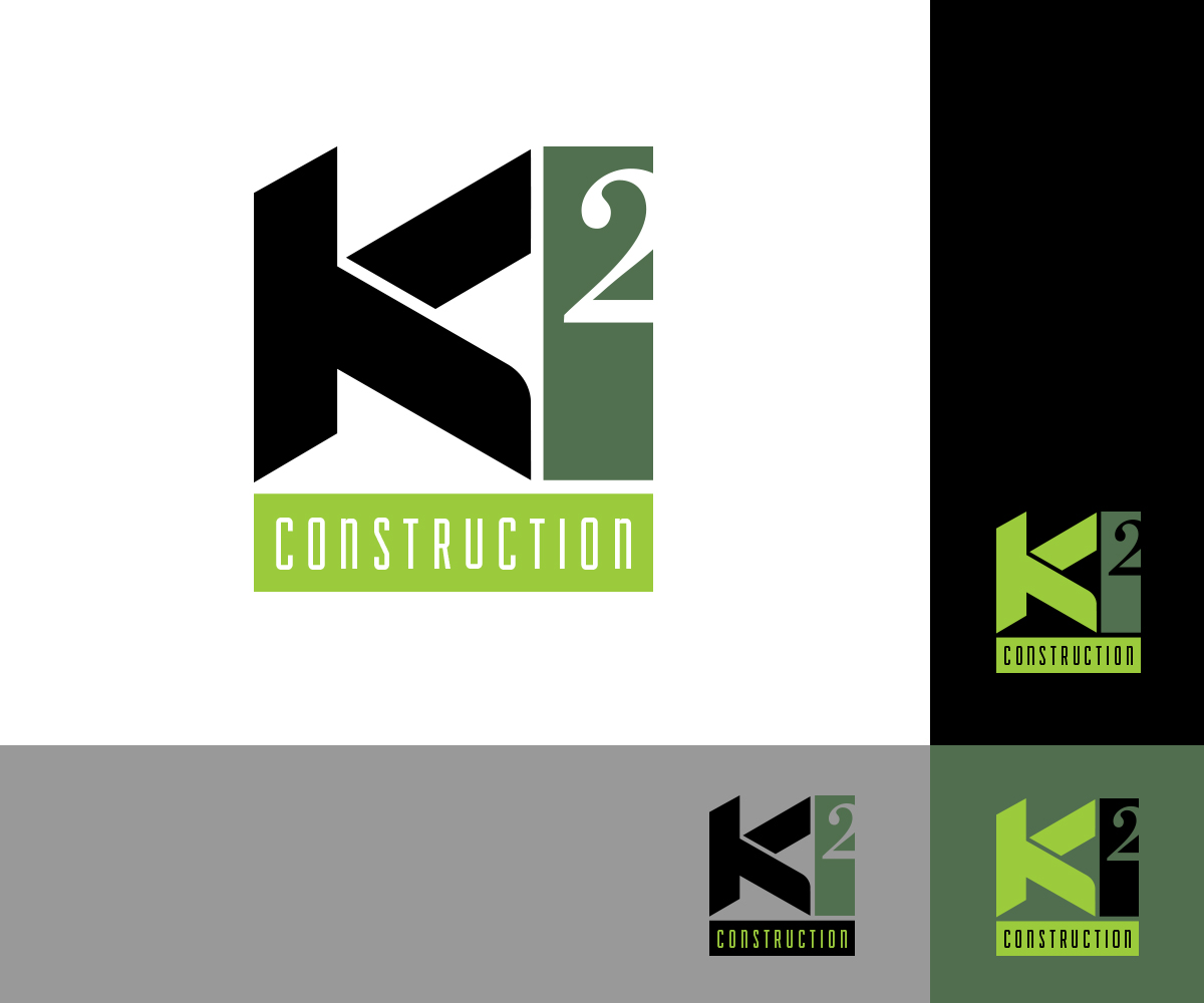 Logo Design by Thomas DeHart for K-Squared Construction Ltd. | Design #9459189