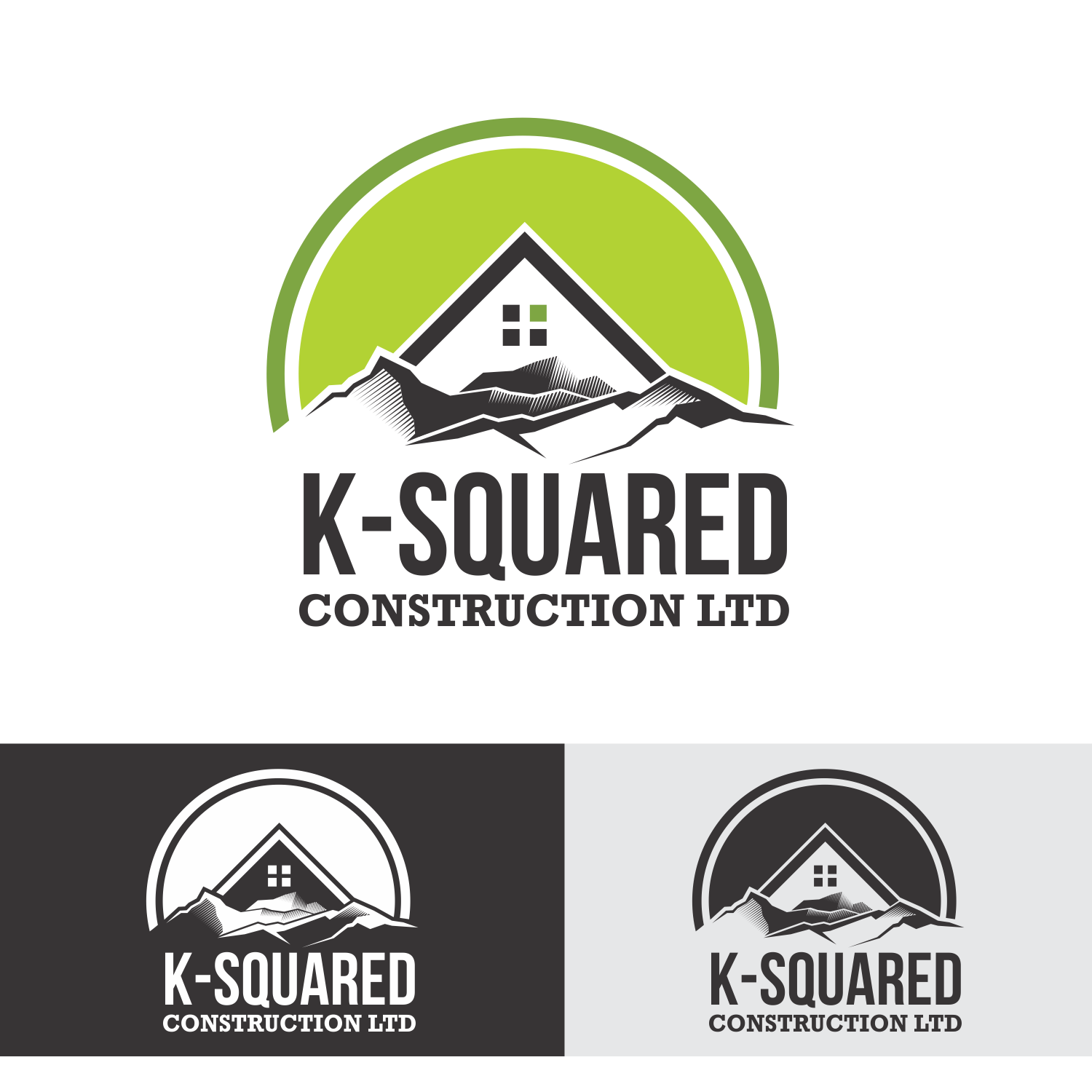 Logo Design by Gigih Rudya for K-Squared Construction Ltd. | Design #9337843