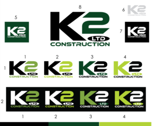 Logo Design by jonnson for K-Squared Construction Ltd. | Design #9338167
