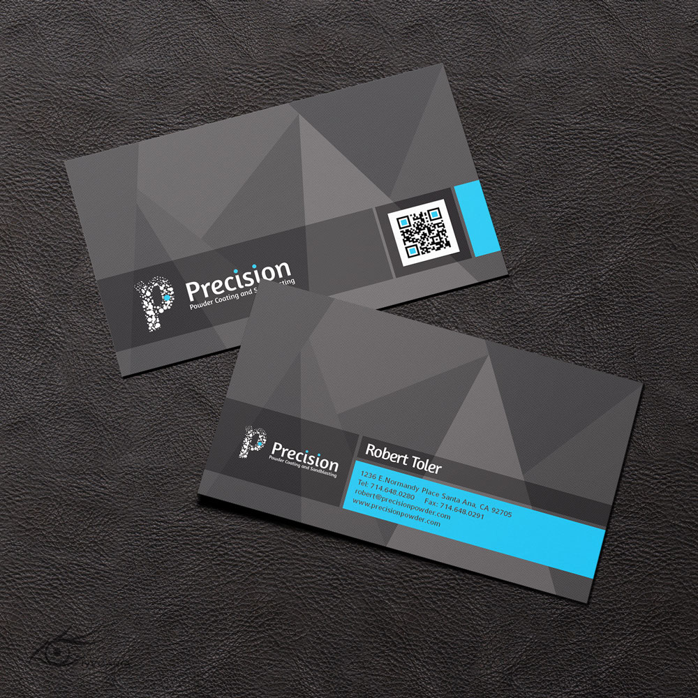 Logo Design by AITIST for Precision Powder Coating and Sandblasting | Design #9294963