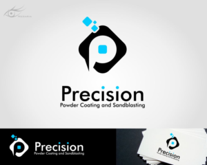 Logo Design by AITIST for Precision Powder Coating and Sandblasting | Design: #9295511