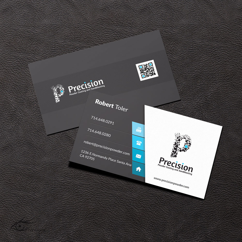 Logo Design by AITIST for Precision Powder Coating and Sandblasting | Design #9296169