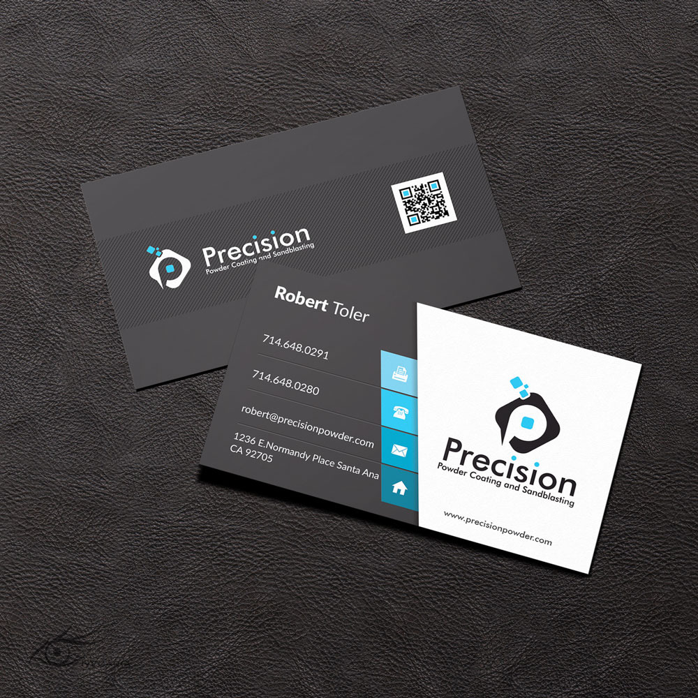Logo Design by AITIST for Precision Powder Coating and Sandblasting | Design #9296230