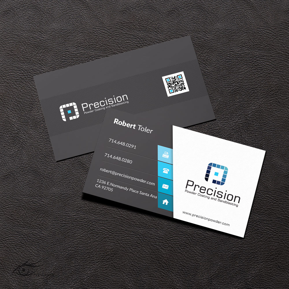 Logo Design by AITIST for Precision Powder Coating and Sandblasting | Design #9296297