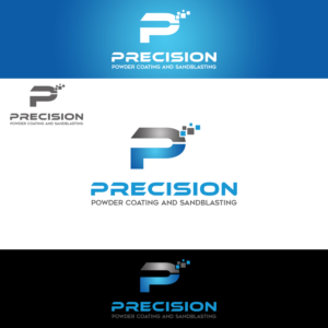 Logo-Design von Stylez Designz für Precision Powder Coating and Sandblasting | Design: #9336036