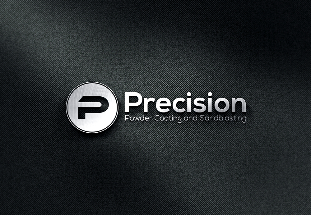 Logo-Design von FAMous_Designs für Precision Powder Coating and Sandblasting | Design #9243366