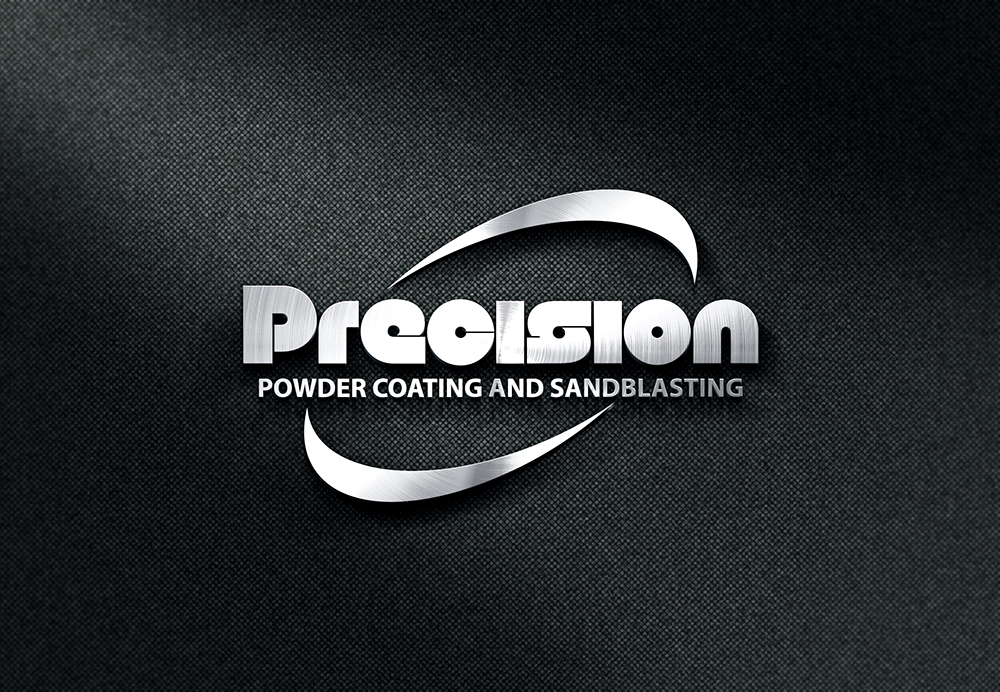 Logo-Design von FAMous_Designs für Precision Powder Coating and Sandblasting | Design #9243367