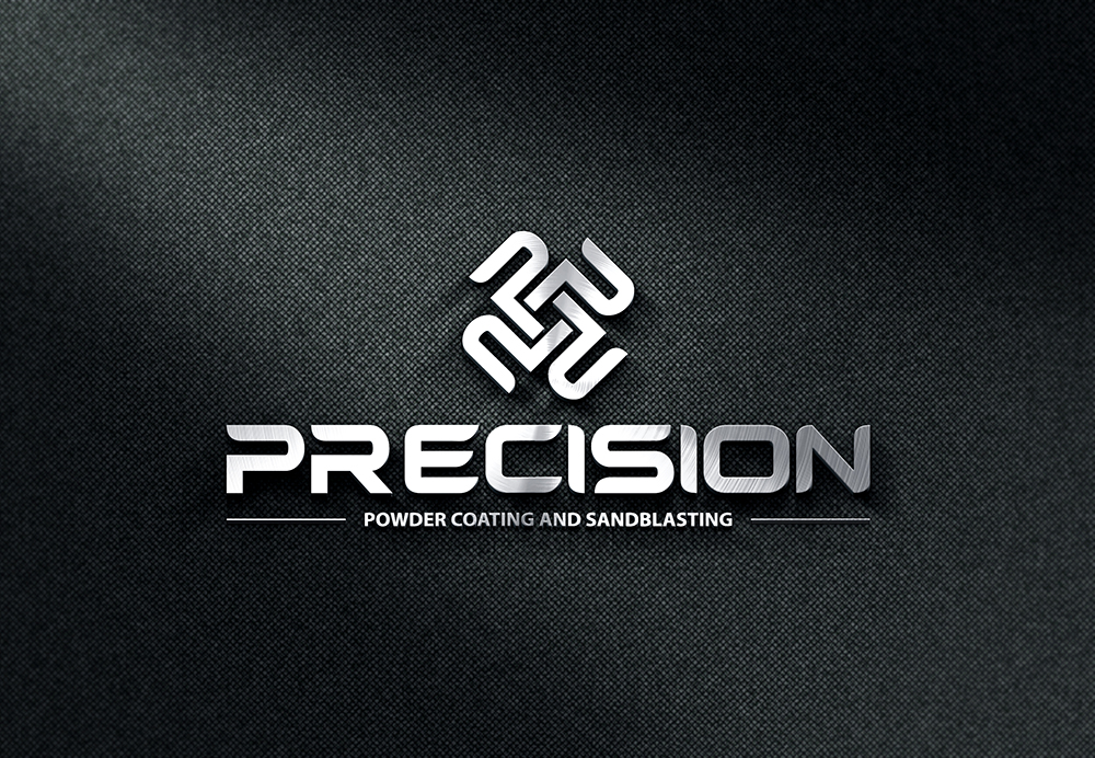 Logo-Design von FAMous_Designs für Precision Powder Coating and Sandblasting | Design #9243368