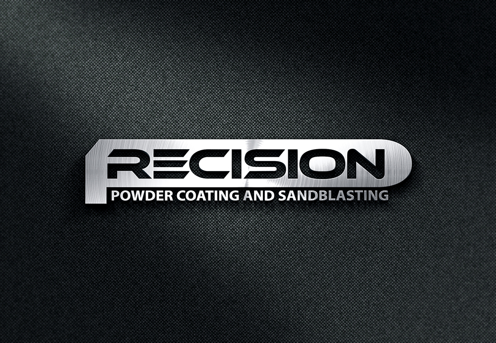 Logo-Design von FAMous_Designs für Precision Powder Coating and Sandblasting | Design #9243373