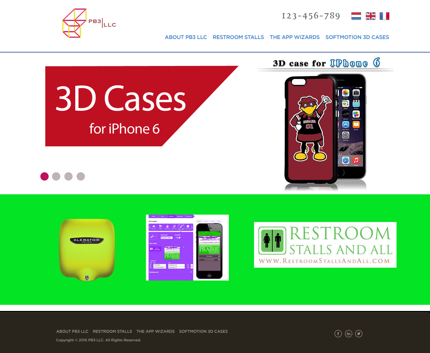 Web Design by yadunath for PB3 LLC | Design #10195101