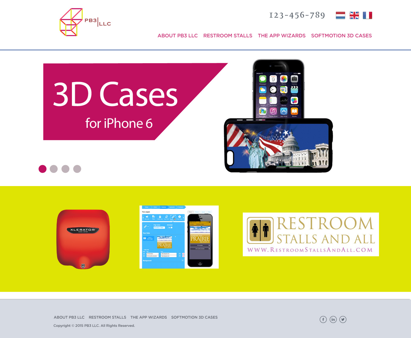 Web-Design von yadunath für PB3 LLC | Design #9223147