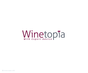 Winetopia | Logo-Design von GreenLamp