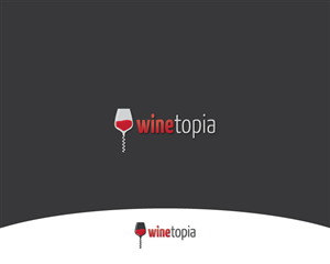 Winetopia | Logo Design by MrBranding