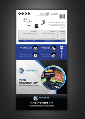 Diseño de Empaque por pivotaldesign.biz para Nocqua Adventure Gear | Diseño: #9251879