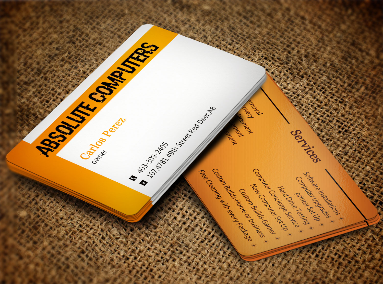 Business Card Design by Lanka Ama for Pressed Art | Design #9239352