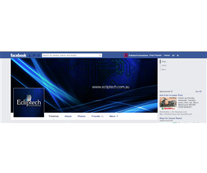 Design Facebook par Sucre pour Ecliptech Innovations Pty Ltd | Design : #2033739