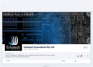 Design Facebook par Image Solutions pour Ecliptech Innovations Pty Ltd | Design : #2035730