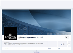 Design Facebook par Image Solutions pour Ecliptech Innovations Pty Ltd | Design : #2035892