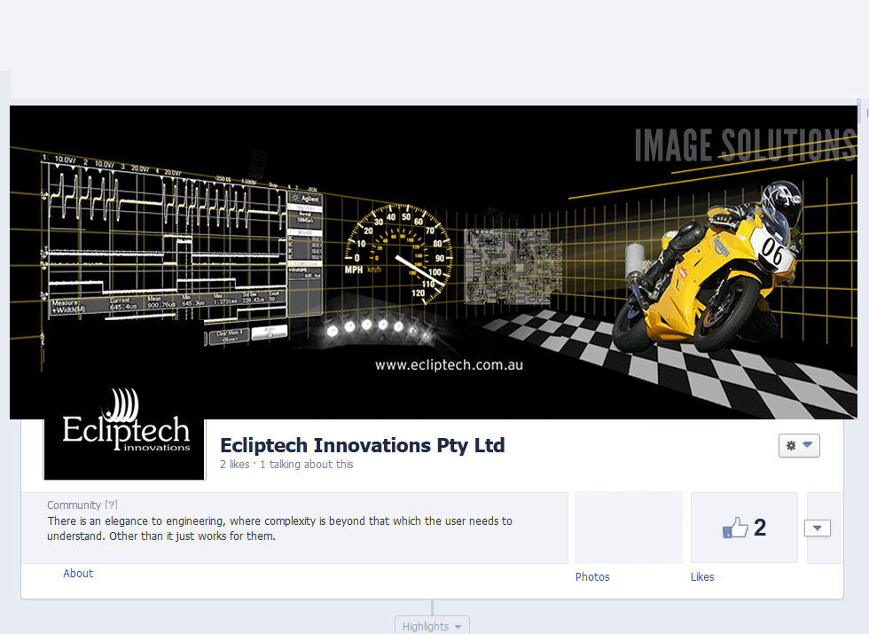 Facebook Design by Image Solutions for Ecliptech Innovations Pty Ltd | Design #2062090