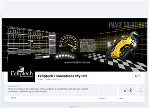 Design Facebook par Image Solutions pour Ecliptech Innovations Pty Ltd | Design : #2062090