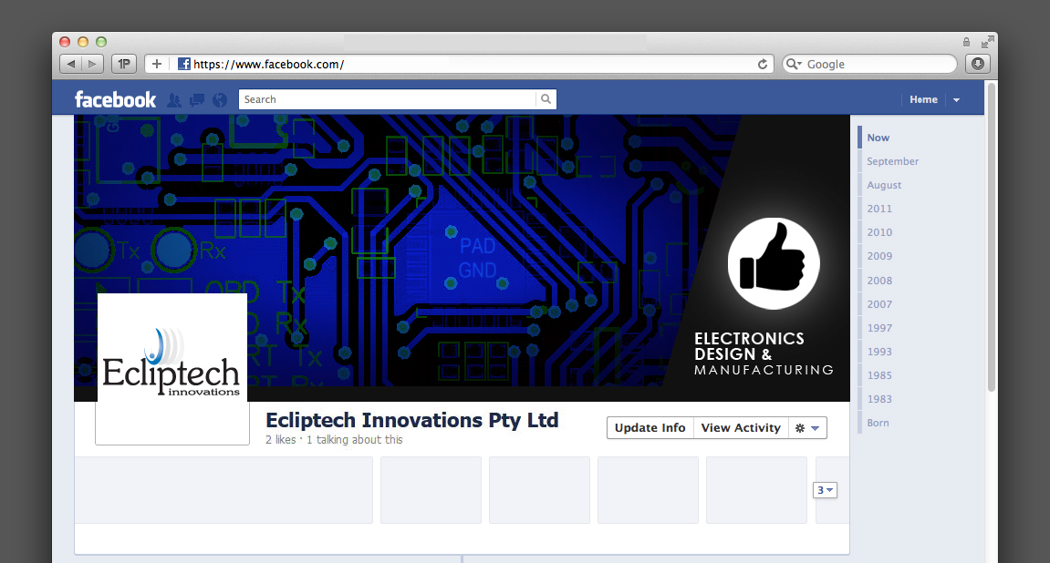 Facebook Design by Yas media for Ecliptech Innovations Pty Ltd | Design #2066939